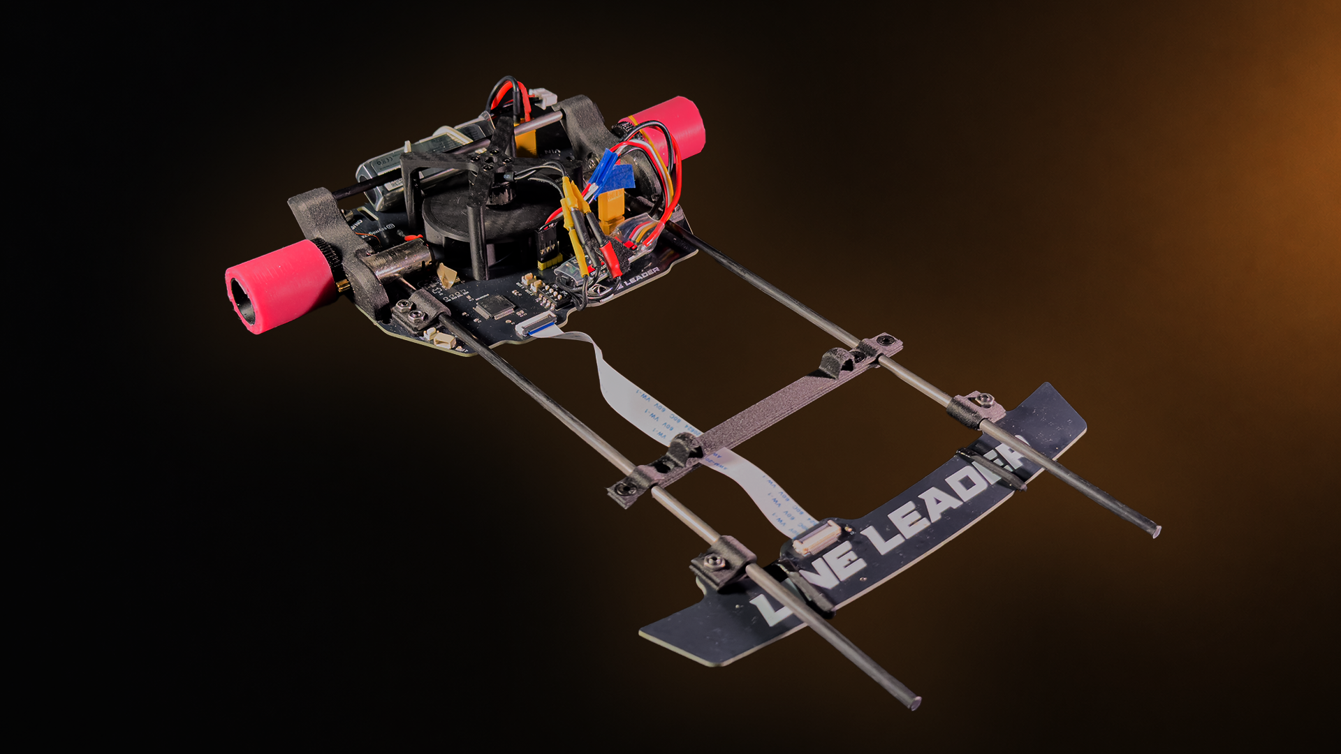 Line Leader turbine-downforce line follower